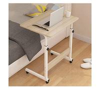Mesa Auxiliar, Mesita De Noche, Escritorio Con Base En Forma De C, Escritorio Para Computadora Portátil, Oficina En Casa, Mesita De Noche, Mesa De Noche Days, Mesa Para CArce blanco - 60 x 40 x 85 cm