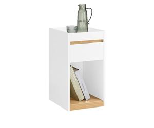 Mesa auxiliar mesita de noche fbt137-w sobuy es 30 cm