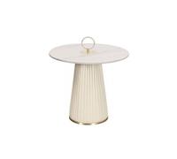 Mesa auxiliar modig 60x60x50 blanco 60 cm