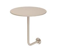 Mesa auxiliar montada en la pared, moderna mesa de bar para cafetería, tienda de postres, mesa de comedor comercial de metal