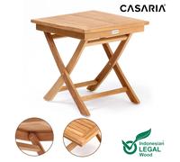 Mesa auxiliar Murcia madera teca 45x45cm