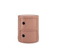 Mesa Auxiliar para Sofá,Mini Gabinete Estrecho De Almacenamiento,Mesita De Noche Redonda,Mesas Auxiliares para Dormitorio,Mueble De Baño Redondo,Mesa Decorativa,Armario De Esquina (Color : Orange, T