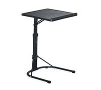 Mesa auxiliar plegable forma de c, altura ajustable 63-76 cm, 3 ángulos ajustables, para ordenador portátil, lectura, sofá