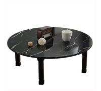Mesa auxiliar plegable japonesa, mesa de comedor baja, escritorio pequeño para sala de estar, dormitorio y sala de té, elegante mesa Kang negra para ventana de bahía y decoración del hogar