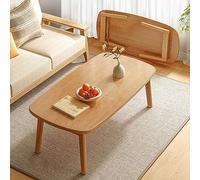 Mesa auxiliar plegable, mesa de comedor minimalista portátil de mediados de siglo, mesa baja japonesa para dormitorio, sala de estar, balcón