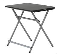 Mesa Auxiliar Plegable Rectangular, 75x50,5x66 Cm, Negra