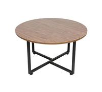 Mesa auxiliar redonda antigua, versátil para sofá, mesa de comedor para cocina, oficina, conferencia, elegante mesa de ocio para sala de estar y cualquier decoración de espacio