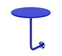 Mesa auxiliar redonda que ahorra espacio, mesa de bar montada en la pared para apartamentos pequeños, cafeterías, almacenamiento de zapatos