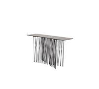 Mesa auxiliar stone 37x130x74 negro