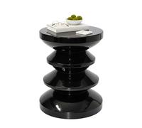 Mesa auxiliar Taburete decorativo Podio para plantas Hierro Space Age