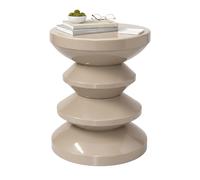 Mesa auxiliar Taburete decorativo Podio para plantas Hierro Space Age