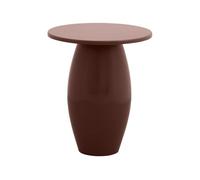 Mesa auxiliar tarim 40x40x50 rojo 50 cm