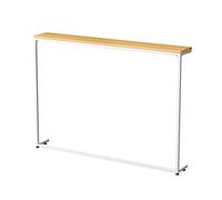 Mesa Auxiliares de Detrás Del Sofá, Mesa Alta Mesas Laterales De Sofá Muy Estrechas, Mesa Auxiliar De Madera Mesa De Consola Simple Mesa De Entrada De Metal Alta Para Cocina(Size:100*30*100CM,Color:A)