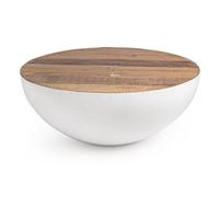 Mesa baja blanca Lancaster D90