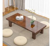 Mesa baja de estilo japonés para sentarse en el suelo en el salón de té, balcón o sala de estar, ideal para un ambiente acogedor y relajado