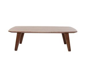 Mesa baja diseño nogal FIFTIES