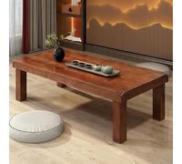 Mesa baja japonesa multifuncional, mesa de té compacta para sentarse en el suelo, ideal para rincones de ventana, 140 cm, muebles elegantes que ahorran espacio (color: C)