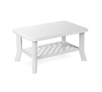Mesa baja niso 90x60x46 cm blanca