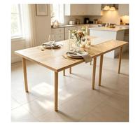 Mesa Baja Plegable de Madera Folding Balcony Table Superficie Lisa Uniforme
