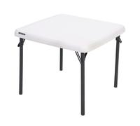 Mesa baja plegable infantil crema Lifetime 61x61x53,5 cm