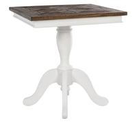 Mesa bistró grasby madera marrón oscuro 70x70x75 cm