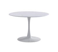 Mesa circular gina blanco 110 x 75 x cm
