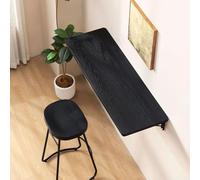 Mesa Cocina Plegable Mesa Montada En La Pared Espacio Pequeño Escritorio Flotante De Madera Maciza Para Comedor, Estudio, Cocina, Balcón, Mesa De Escritura Peque,Mesa Plegable Pared A,100×30CM