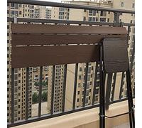 Mesa Colgante, Mesa Plegable, barandilla de balcón, Estante Colgante, Plegable y Ajustable, barandilla Colgante, Escritorio, terraza, Mesa de Comedor, Apto para la mayoría de barandillas de