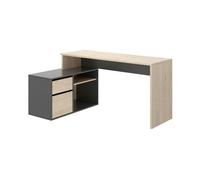 Mesa com efeito de madeira