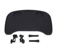 Mesa con Bandeja para Silla de Ruedas, Bandeja Universal Extraíble para Silla de Ruedas con Portavasos, Tabla de Plástico Portátil para Silla de Ruedas, para Comer, Leer,