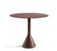 Mesa Cónica Palisade Ø90 x H74 Hierro Rojo
