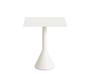 Mesa Cónica Palissade Ø65xH74 Blanco Crema