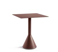 Mesa Cónica Palissade L65, Color Hierro Rojo