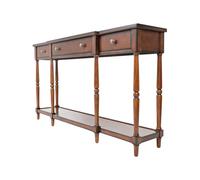 Mesa consola avola 153x36x87 marrón