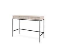 Mesa consola avon 104x50x77 beige, negro 104 cm