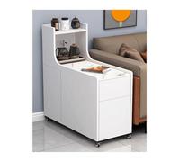 Mesa consola de sofá Aparador de sofá de madera maciza, aparador móvil sencillo y moderno for sala de estar, mesa de café del lado de lujo, armario de almacenamiento Mueble aparador(100x30x100cm)