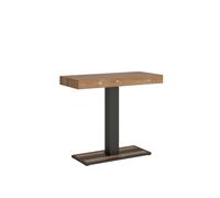 Mesa consola extensible 90x40/190 cm Capital Small Estructura Antracita