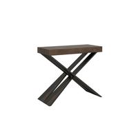 Mesa consola extensible 90x40/196 cm Diago Small Estructura Antracita