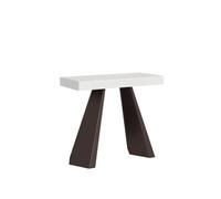 Mesa consola extensible 90x40/196 cm Diamante Pequeña con estructura Oso