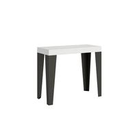 Mesa consola extensible 90x40/196 cm Flame Small Estructura Antracita