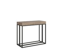 Mesa consola extensible 90x40/300 cm Estructura Epoca Antracita