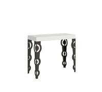 Mesa consola extensible Karamay Premium 90x40/300 cm Estructura antracita