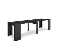 Mesa consola extensible: 300 cm / Toda color negro