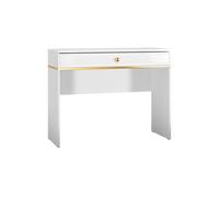Mesa consola goldin 100x40x79 blanco