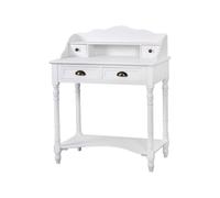 Mesa consola latina 80x48x101 blanco 101 cm