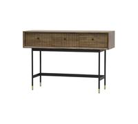 Mesa consola maze 120x35x80 marrón