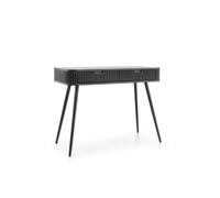 Mesa consola zova 103x49x80 negro 80 cm