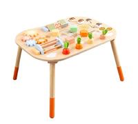 Mesa De Actividades De Juego Sensorial, Con Aprendizaje Atractivo, 46x30,5x30 Cm, Mesa De Juego 9 En 1, Centro De Actividades Todd-Ler, De Desarrollo Educativo, Para Jardín De Infantes De Cumple
