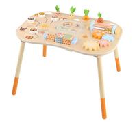 Mesa De Actividades De Juego Sensorial, Con Formas De Colores Brillantes, 46x30,5x30 Cm, Mesa De Jueg 9 En 1 De Juguete B-aby M-ontessori, Juguetes De Madera Para Niños, Actividad De Juego, Para Niño
