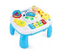 Mesa de actividades para bebés (jirafa) Mesa de aprendizaje musical Juguetes de desarrollo temprano Regalos de